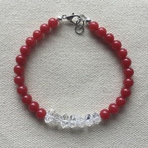 Herkimer bracelet